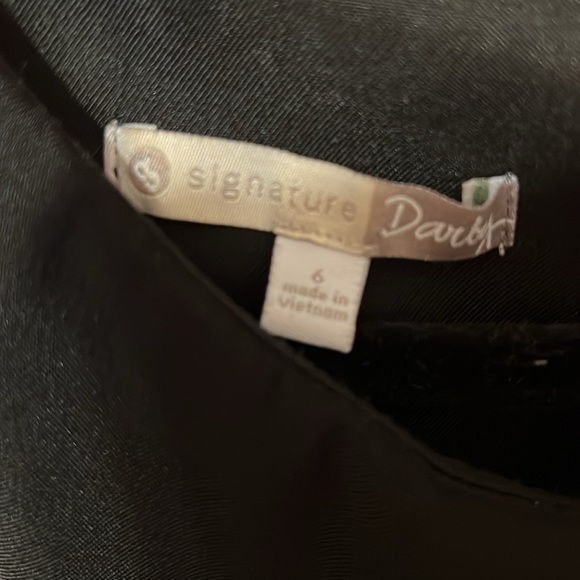 Darby black and white dress with detail zippers size 6 - Picture 6 of 8